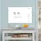 WallPops Large White Dry-Erase Message Board Decal